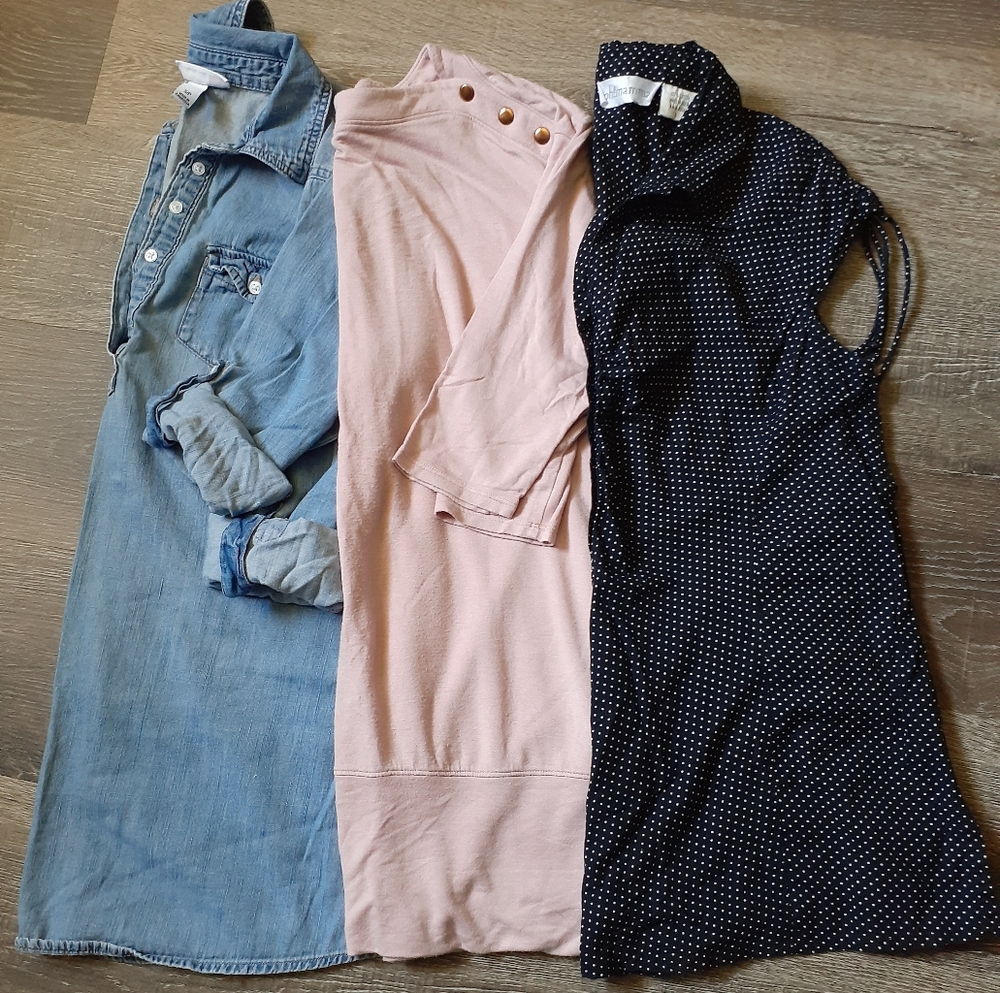 3 S Maternity Shirt Blouse Lot